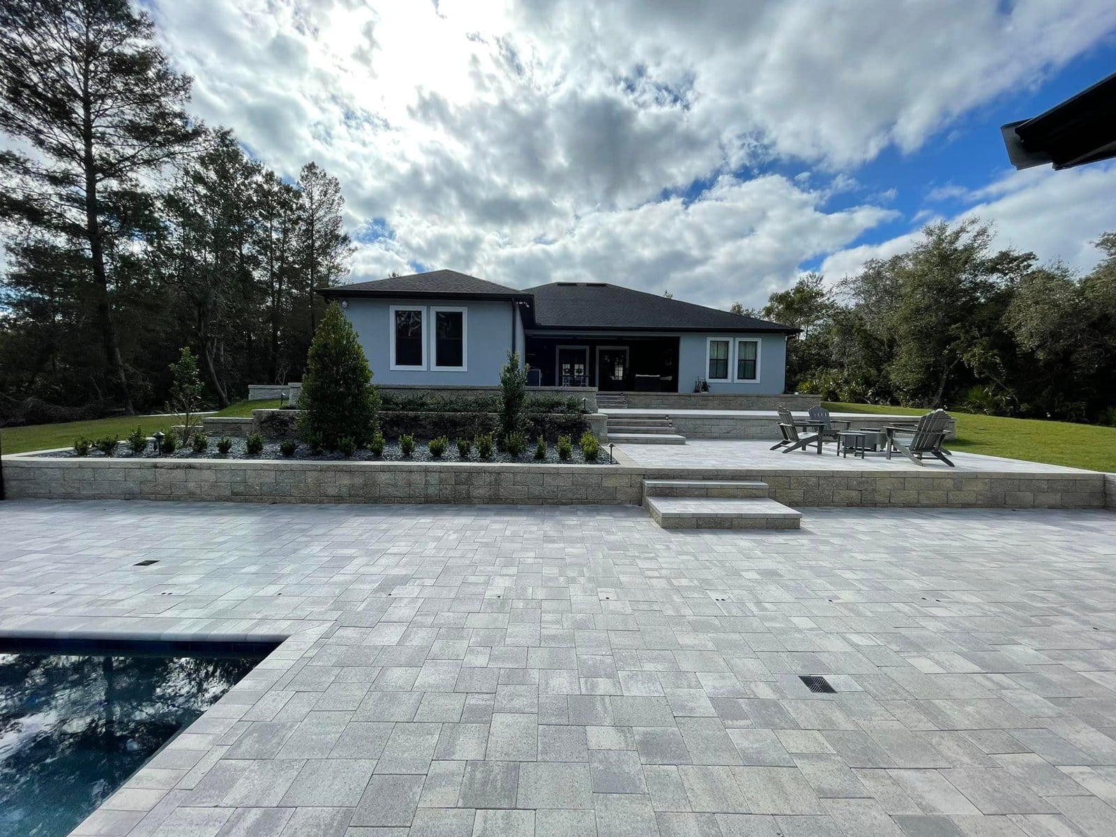 Custom pool construction