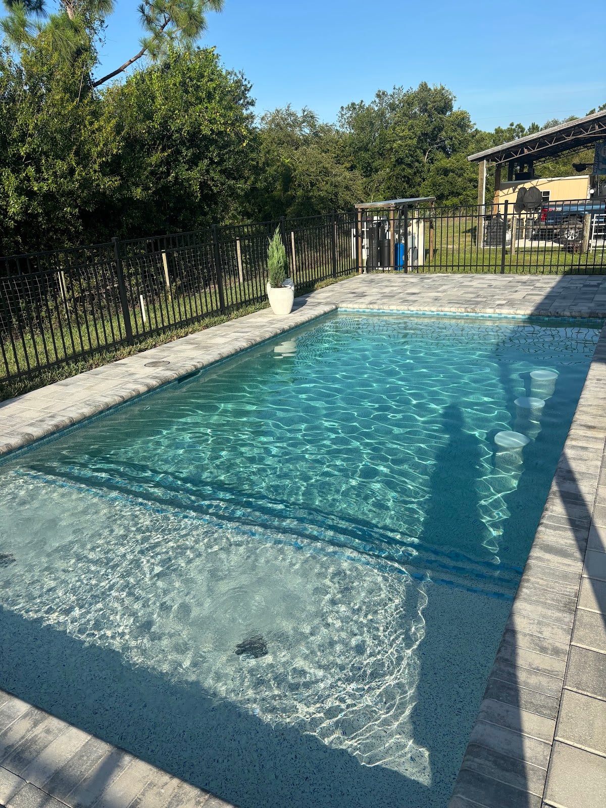 Custom pool construction