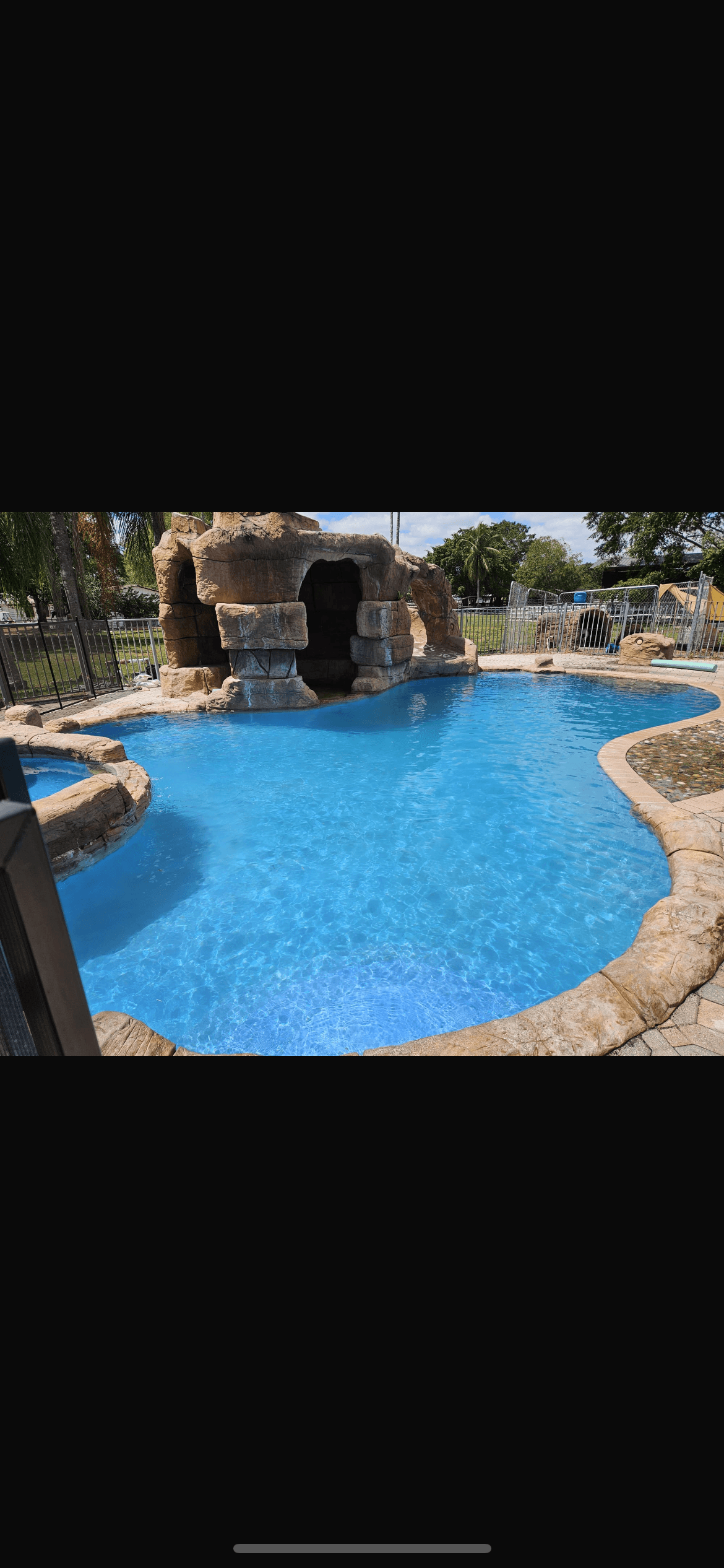 Custom pool construction