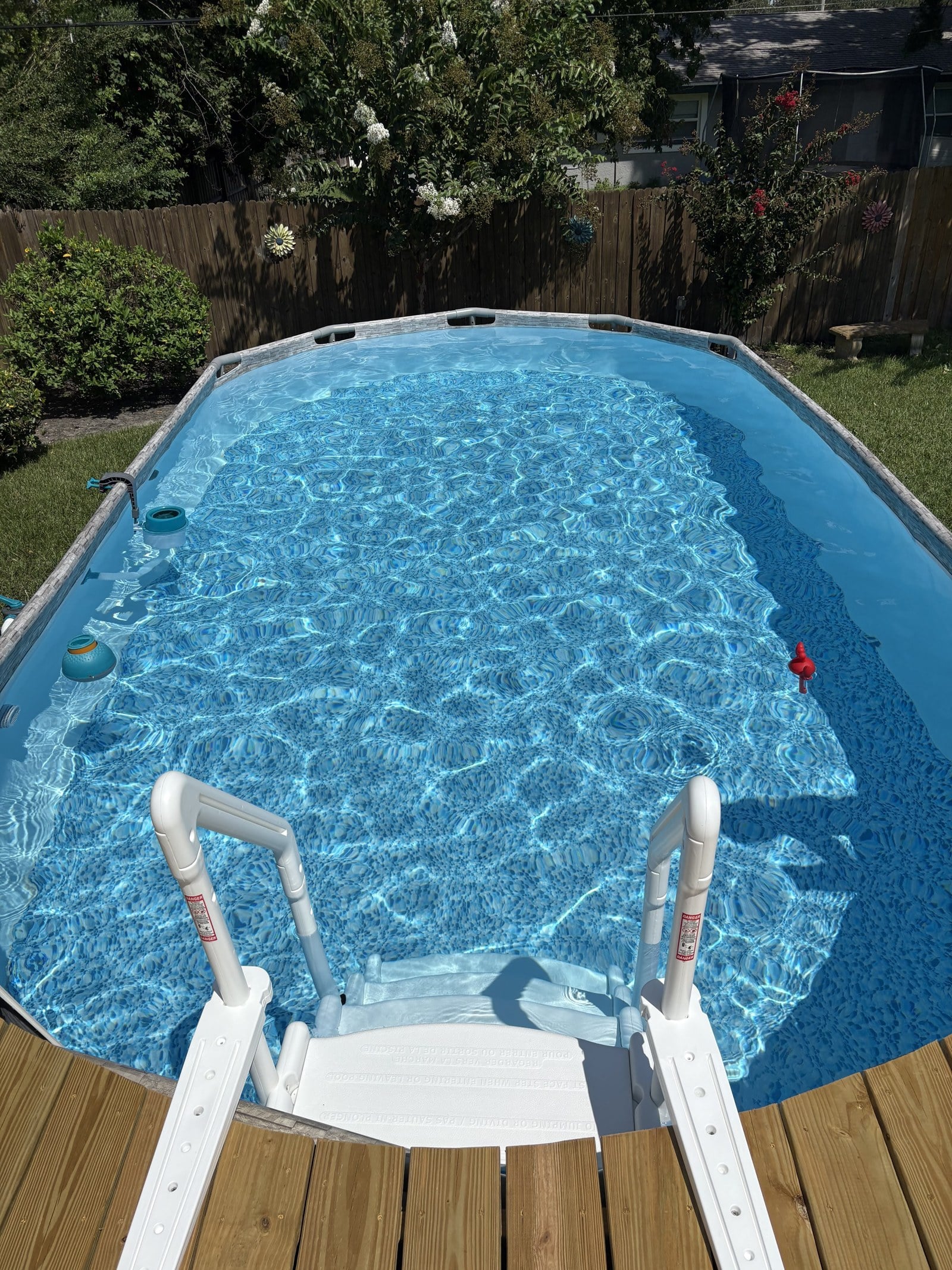 Custom pool construction