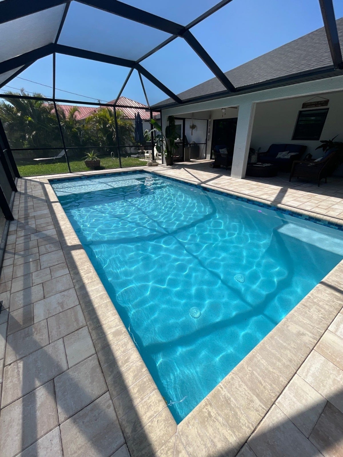 Custom pool construction