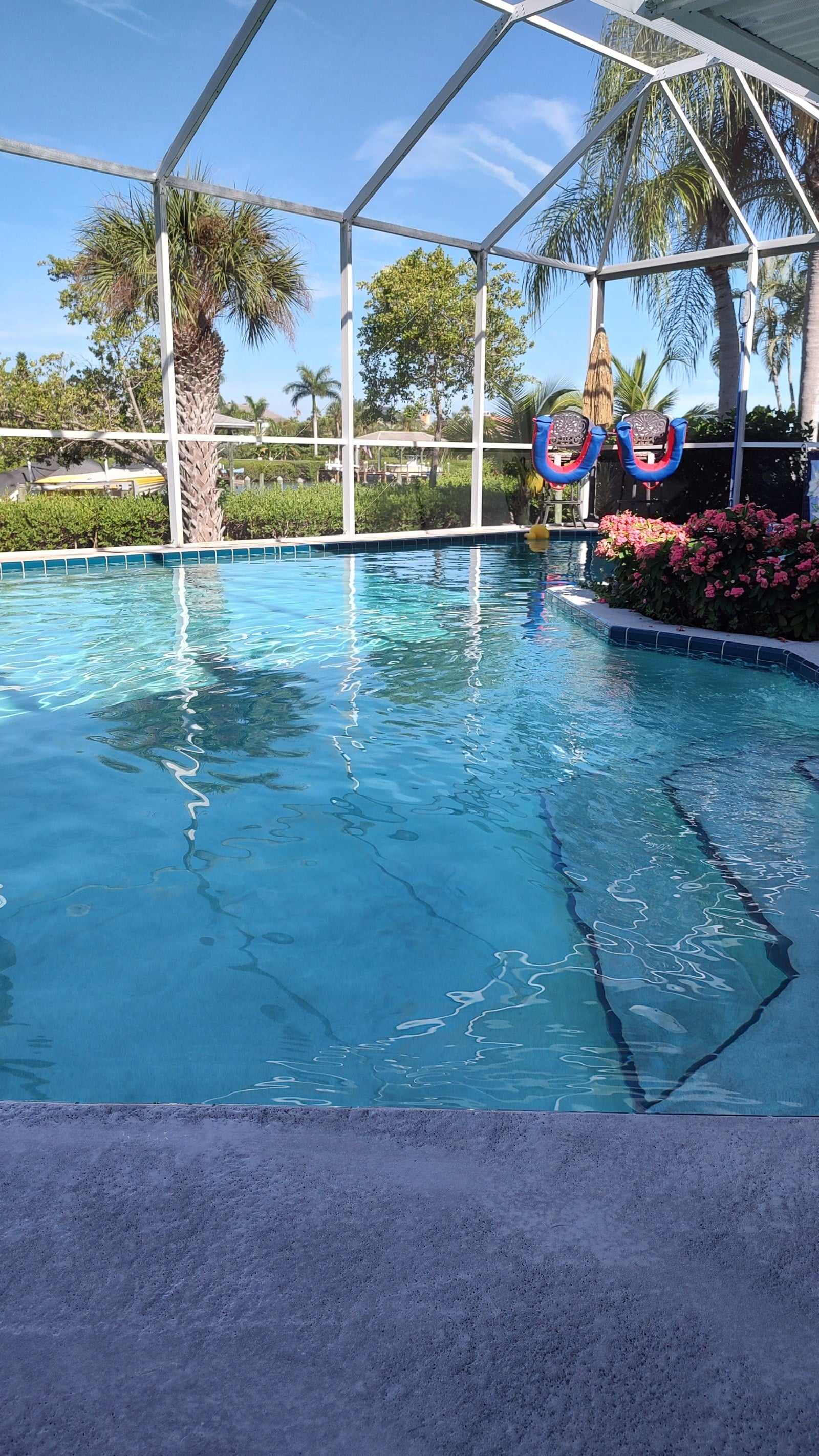 Custom pool construction
