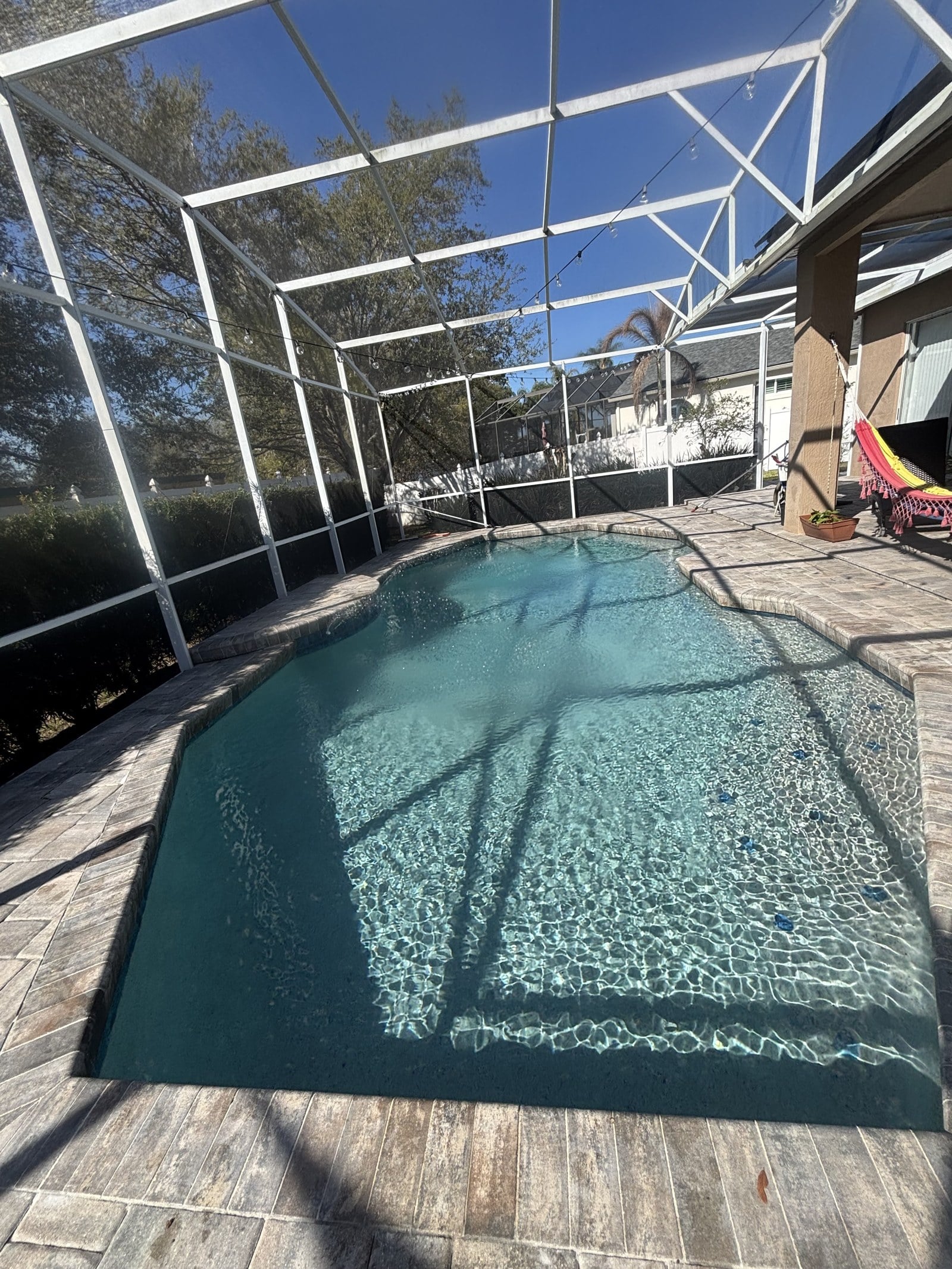 Custom pool construction