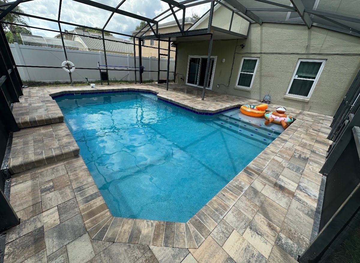 BG's Custom Pools & Homes pool work in Winter Garden, FL