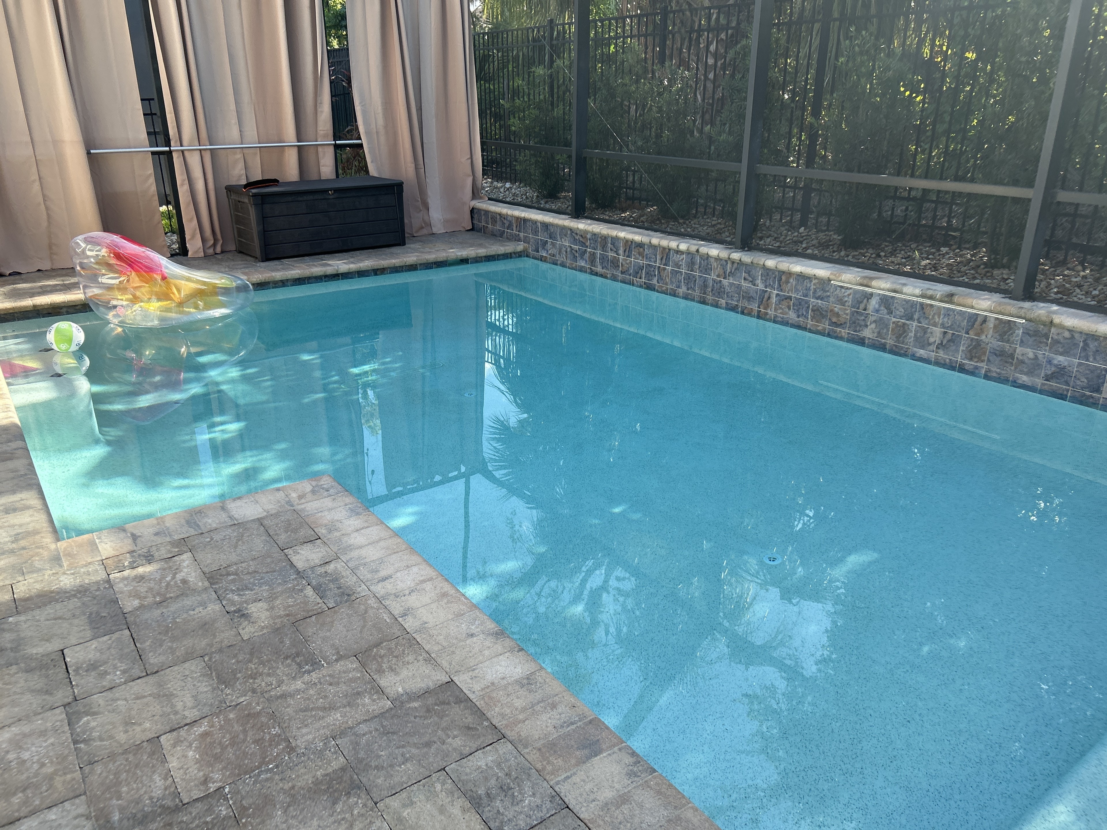 Blue Water Pool Care pool work in Brandon, FL