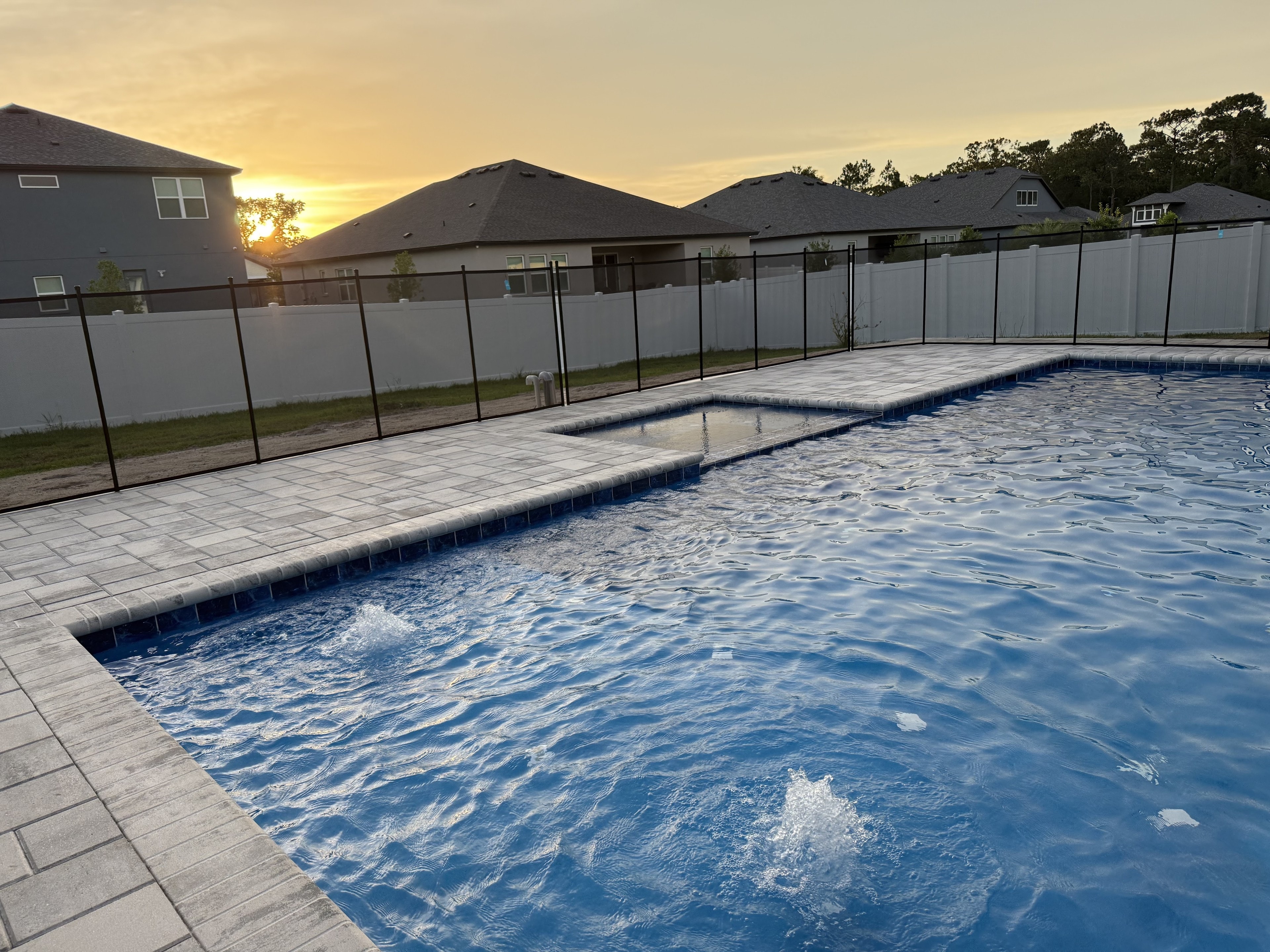 Hopper Pools & Spa pool work in Spring Hill, FL