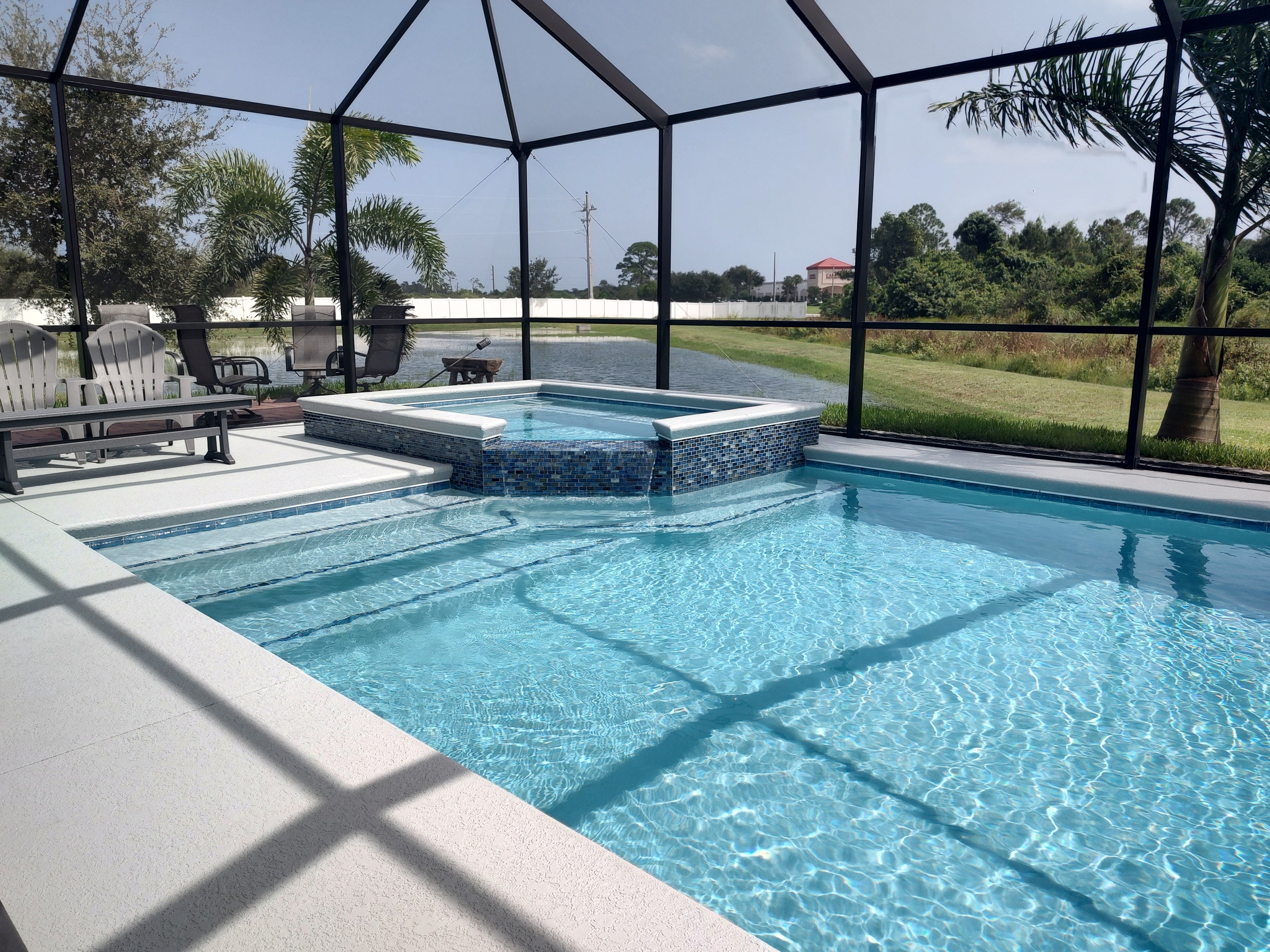Miner's Pool Services pool work in Palm Bay, FL