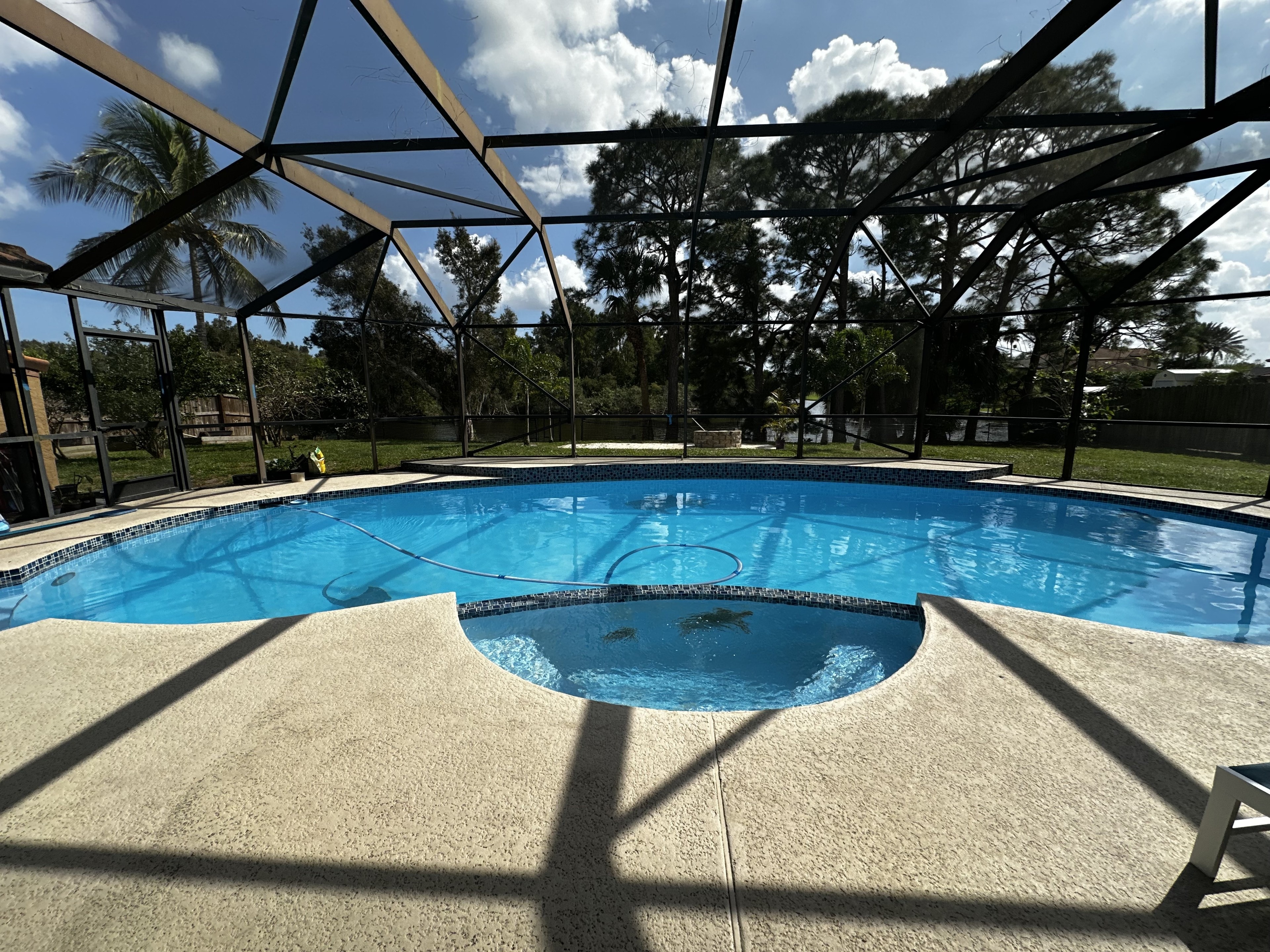 Purified Pool Service pool work in Port St. Lucie, FL